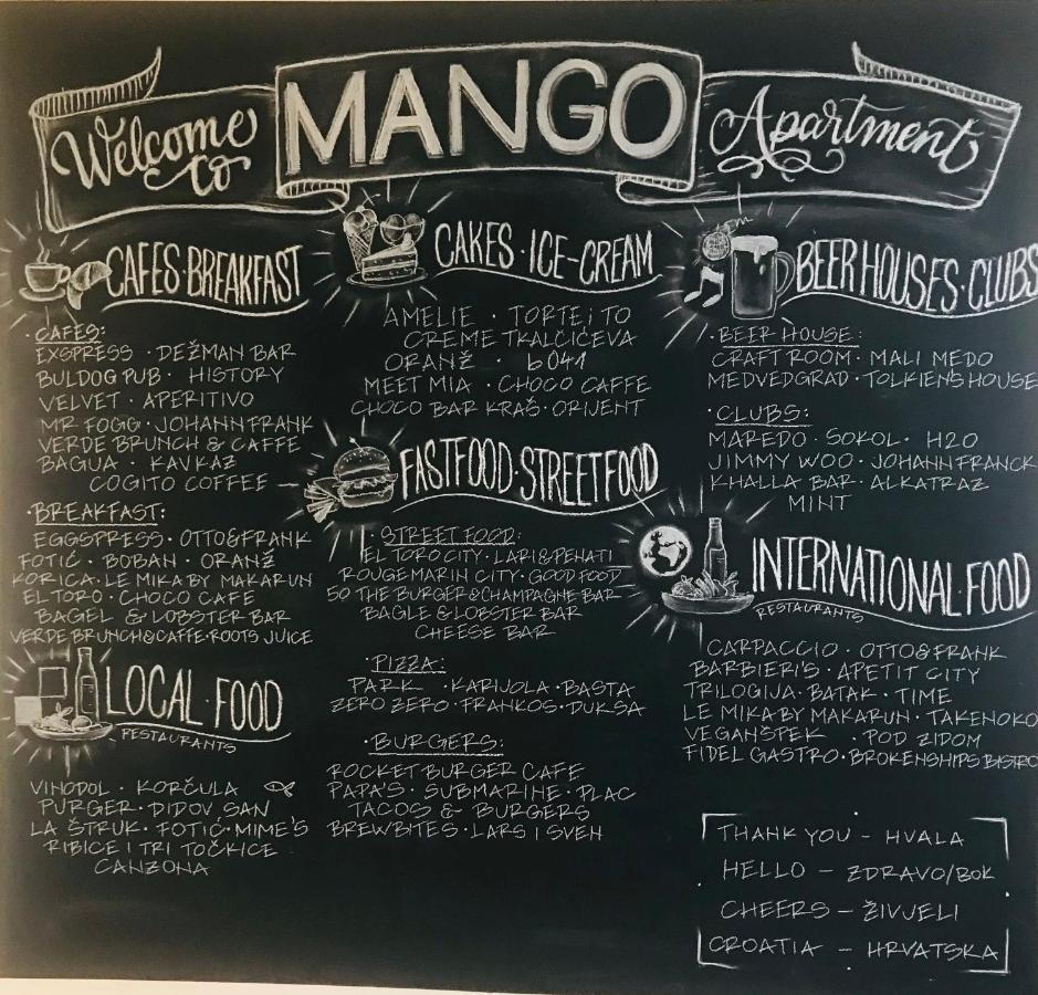 Apartments Mango Downtown زغرب المظهر الخارجي الصورة